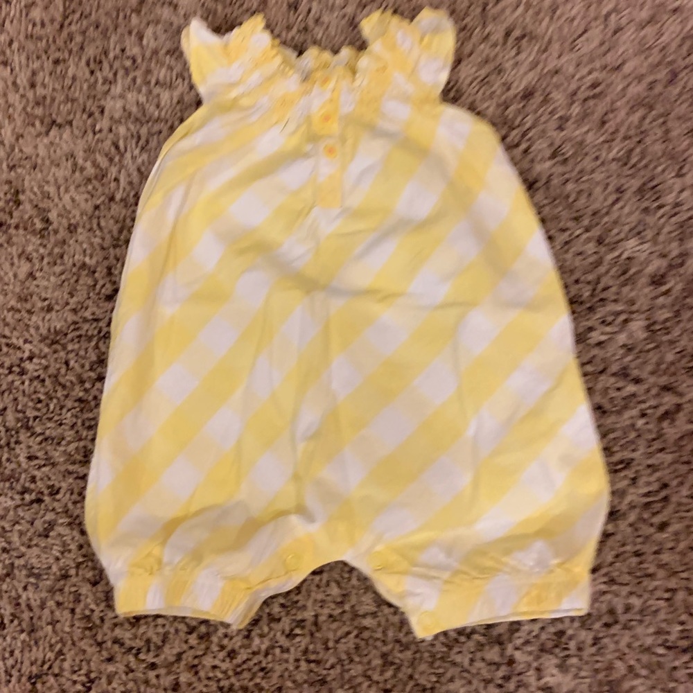 Pale yellow summer one piece!  CUTE!